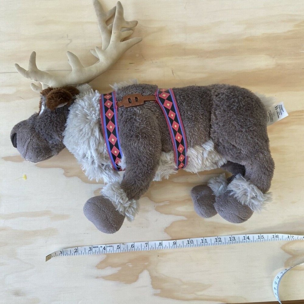 Disney Parks Frozen Large SVEN Plush Reindeer 18"